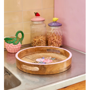 Lille Rund Tr Bakke - Nature - Flower Print