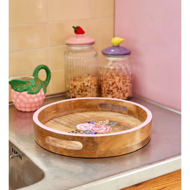 Lille Rund Tr Bakke - Nature - Flower Print