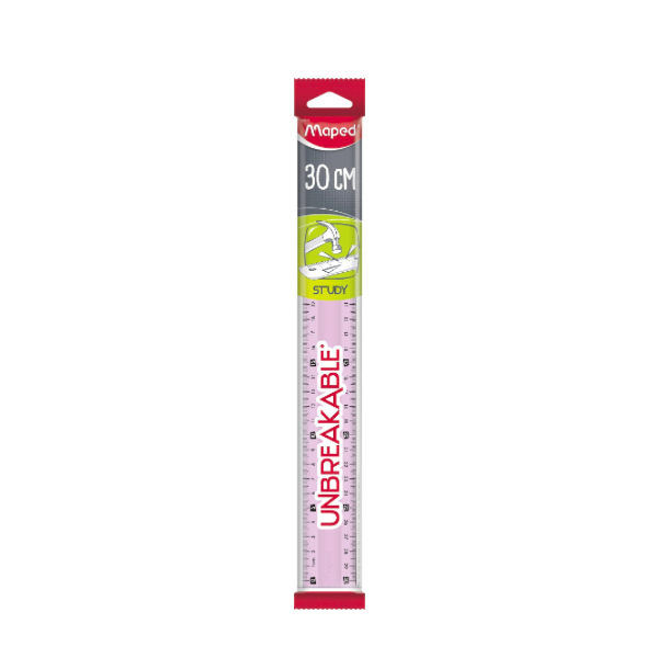 Lineal Maped unbreakable, 30 cm