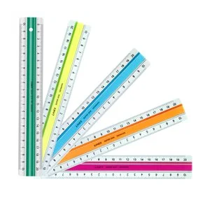 Linex plast lineal, Anti Slide, 20 cm, orange