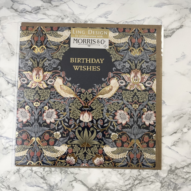 Ling Design, Fdselsdagskort, Morris &amp; Co., Birthday wishes, Strawberry