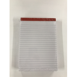 Linieret blok m. stub A5 - 3 stk.