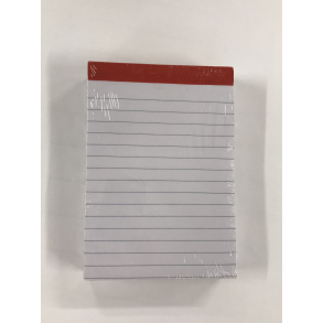 Linieret blok m. stub A6 - 3 stk.