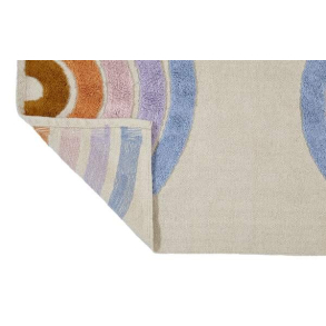Liv Interior, Tppe RAINBOW, 60 x 90 cm, organic cotton 