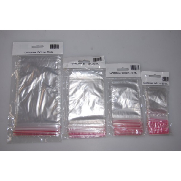 Lynlsposer 10x15cm, 15stk.