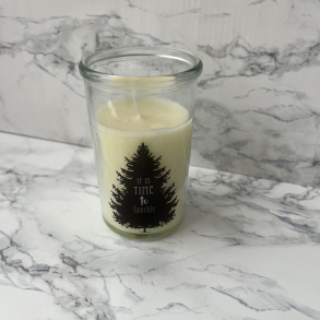 Lys i glas, Juletr med tekst