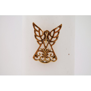 Lyssmykke engel guld, 1 stk. 
