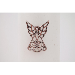 Lyssmykke engel slv, 1 stk. 