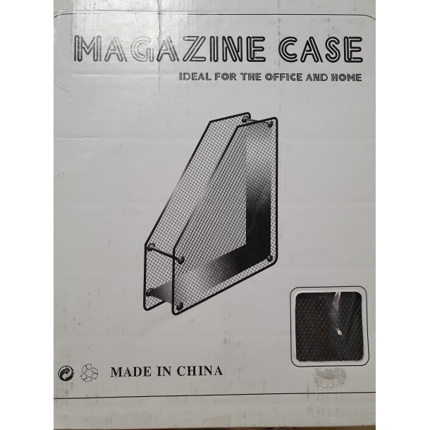 Magasin holder, metalt, mrkegr