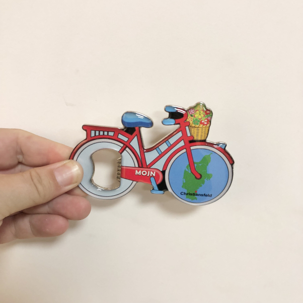 Magnet med oplukker, Christiansfeld Cykel MOJN