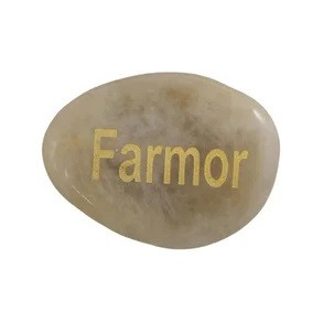 Magnet, Natursten med tekst, Farmor