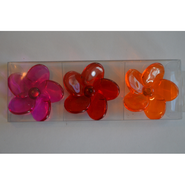 Magneter blomster, rd