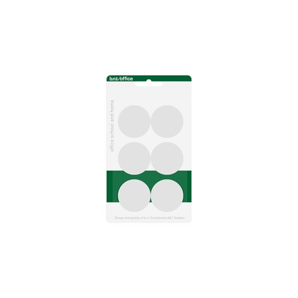 Magneter rund 30mm, hvid