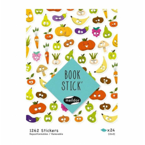 Maildor, Bog m. stickers, grntsager