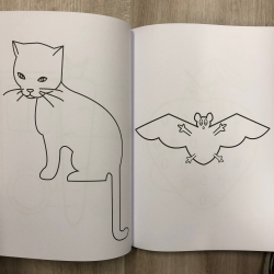 Malebog A4 - Enkle billeder