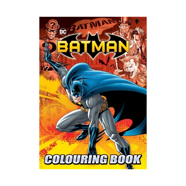 Malebog BATMAN, 48 sider