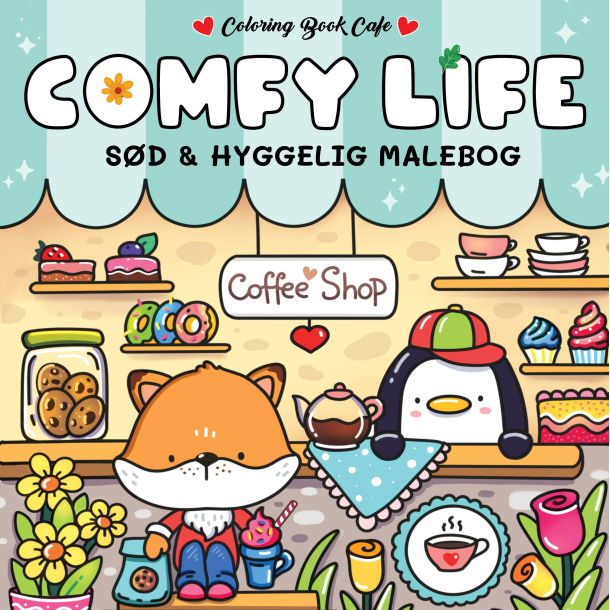 Malebog: Comfy Life - Cozy Coloring