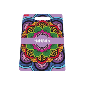 Malebog, mandala, lilla