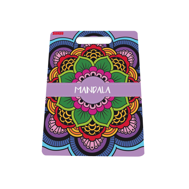 Malebog, mandala, lilla