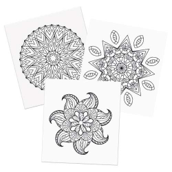 Malebog, mandala, lilla