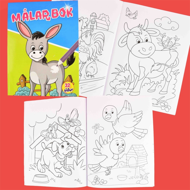 Malebog til de mindste, sel