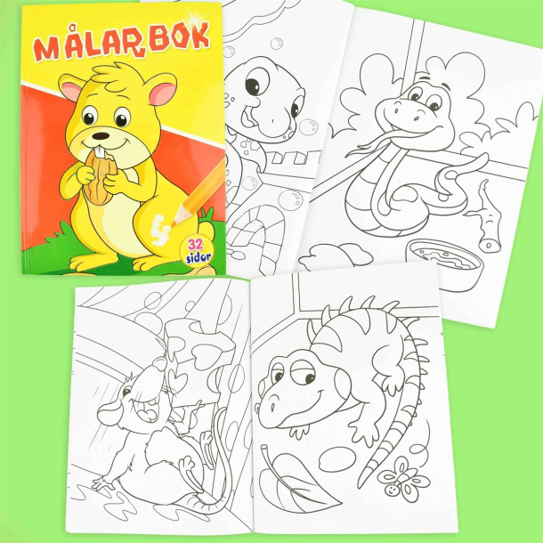 Malebog til de mindste, Bver