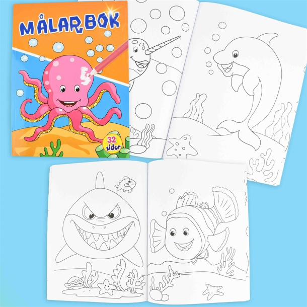 Malebog til de mindste, Blksprutte