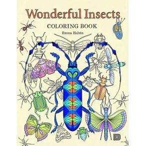 Malebog: Wonderful Insects Coloring Book