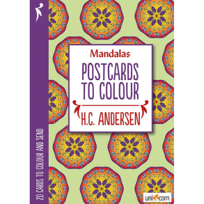 Mandalas postkort til at farvelgge H.C. ANDERSEN