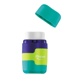 Maped Connect 2 i 1, viskelder og blyantspidser