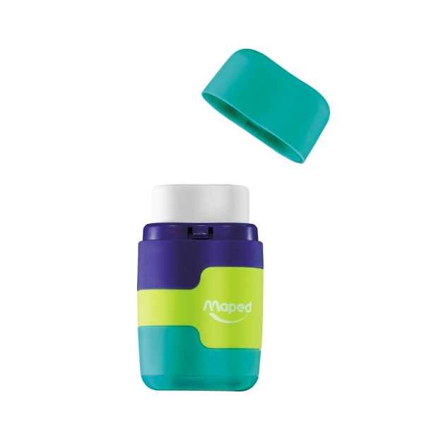 Maped Connect 2 i 1, viskelder og blyantspidser