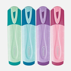 Maped glitter overstregningstuscher, 4 stk.