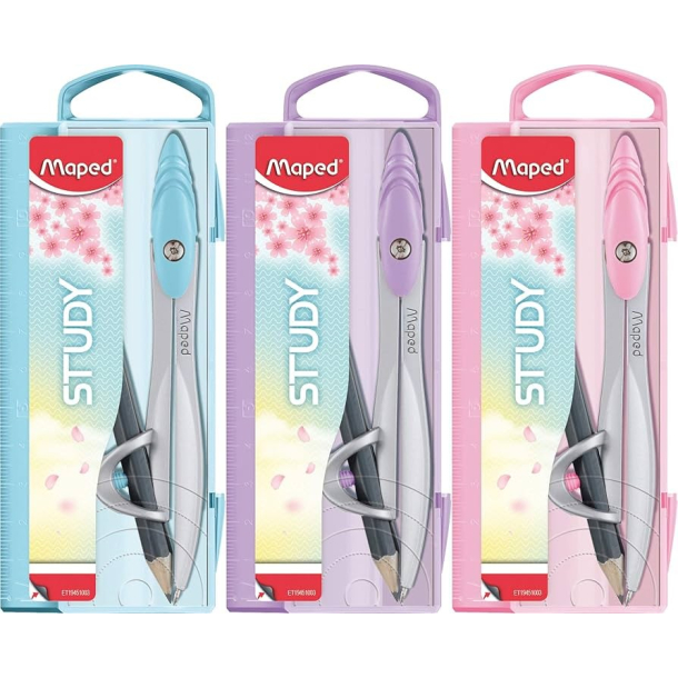 Maped Study Collector Passer, Pastel Lilla