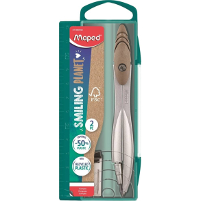 Maped Study Collector Passer, Smiling Planet