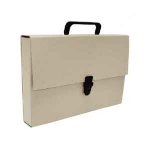 MARIOLA Attachétaske i genbrugspap, A4