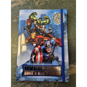 Marvel blok, A5, linieret, Avengers