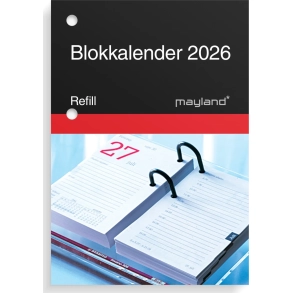 Mayland Blokkalender REFILL 2026