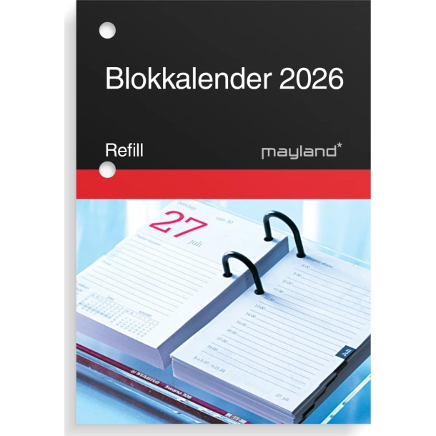 Mayland Blokkalender REFILL 2026