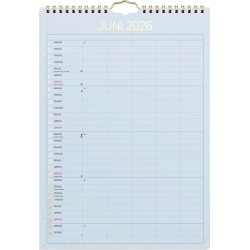 Mayland Familiekalender Color lille 2026