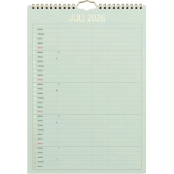 Mayland Familiekalender Color lille 2026