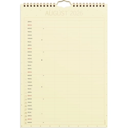 Mayland Familiekalender Color lille 2026