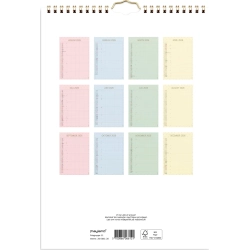 Mayland Familiekalender Color lille 2026