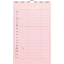 Mayland Familiekalender Color stor 2026