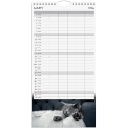 Mayland Familiekalender Katte 2026