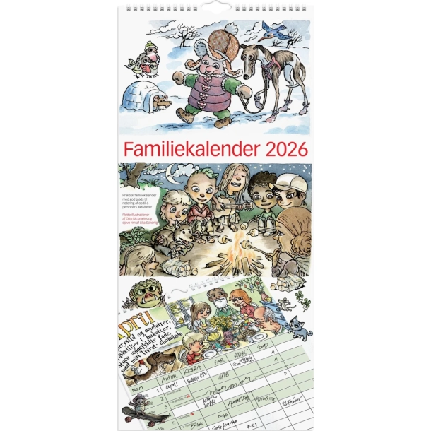 Mayland Familiekalender Otto Dickmeiss &amp; Lilja Scherfig 2026