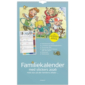  Mayland Familiekalender Otto Dickmeiss & Lilja Scherfig 4 kol. 2026
