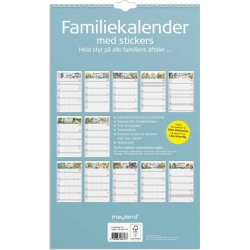  Mayland Familiekalender Otto Dickmeiss &amp; Lilja Scherfig 4 kol. 2026