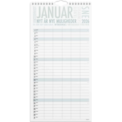 Familiekalender TrendArt 2026