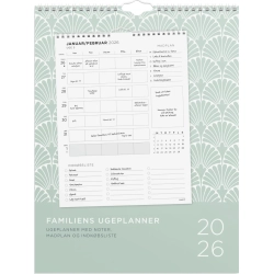 Mayland Familiekalender Ugeplan m. lister 2026