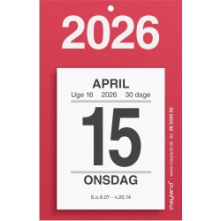 Mayland Lille afrivningskalender m/bagsidetekst 2026